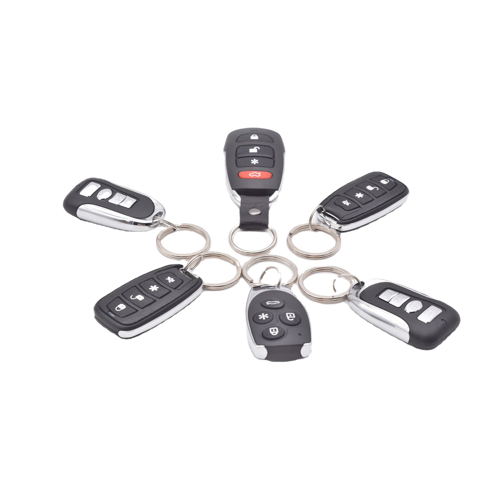 Fixed/learning/Variable Code Car Remote 370mhz/433mhz/315mhz Frequency Garage Remote Control for Genius/Nemesis Alarm